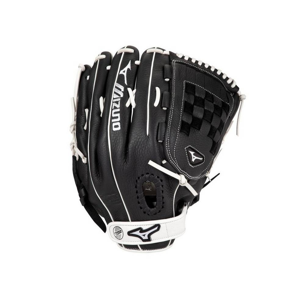 Damske Rukavice Mizuno Franchise Series Fastpitch 13" Softball Čierne Vypredaj KFBY04637